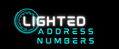 Lighted Address Numbers